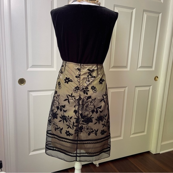 Heart Soul Formal Velvet Tulle Overlay Skirt - Picture 5 of 16